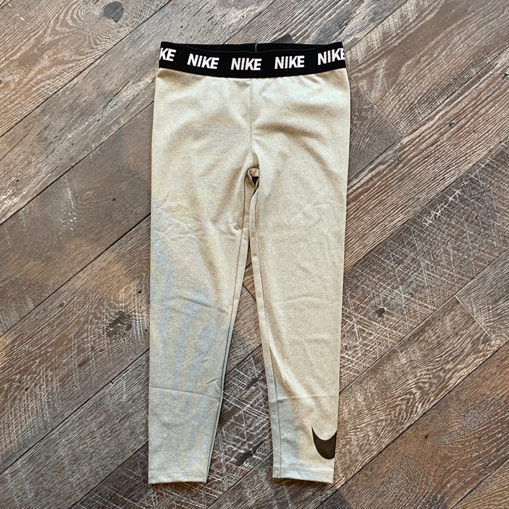 New with tags Nike dri-fit dark grey leggings